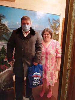 Сергей Агапов посетил граждан с ограниченными возможностями здоровья